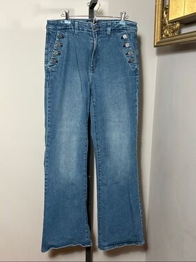 GAP Size 12 31 Denim ‘70s Flare High Rise Jeans